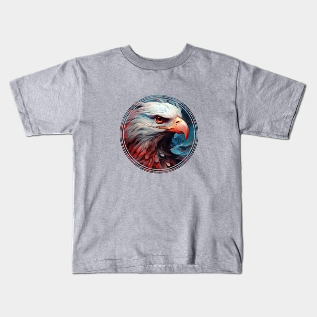 An American Eagle Kids T-Shirt by DavidLoblaw